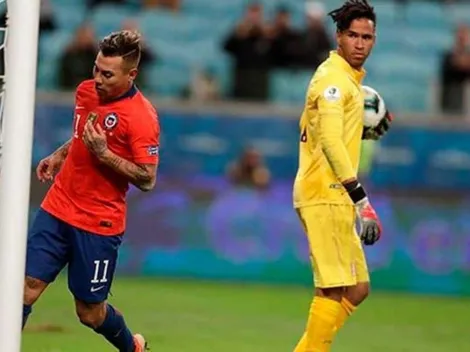 Gallese contó que si el penal de Vargas venía más bajo "la paraba de pecho"