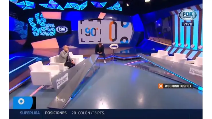 Foto de Arucci, periodista de Fox Sports.