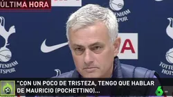 En su presentación oficial con Tottenham, Mourinho homenajeó a Pochettino