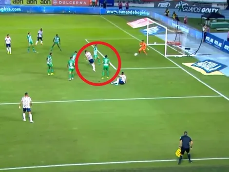 Henríquez le metió el pasegol a Teo Gutiérrez y Junior ya le gana a Nacional