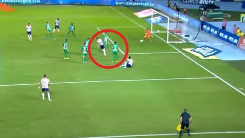 Así fue el primer gol de Teófilo Gutiérrez contra Atlético Nacional.