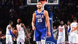 Ben Simmons metió el primer triple de su carrera e internet explotó