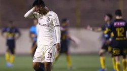 Osorio recibió un golpe en la cabeza en el último partido de la U.