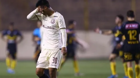 Osorio recibió un golpe en la cabeza en el último partido de la U.