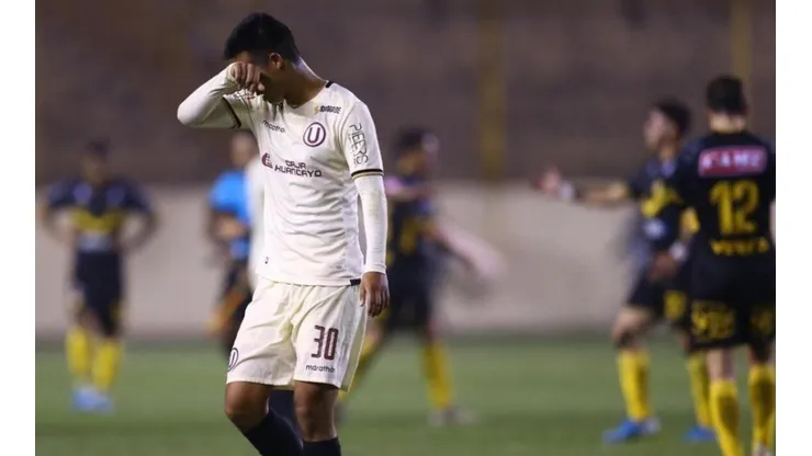 Osorio recibió un golpe en la cabeza en el último partido de la U.