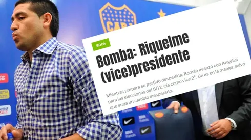 Olé dijo que Riquelme iba con el oficialismo: pasó todo lo contrario