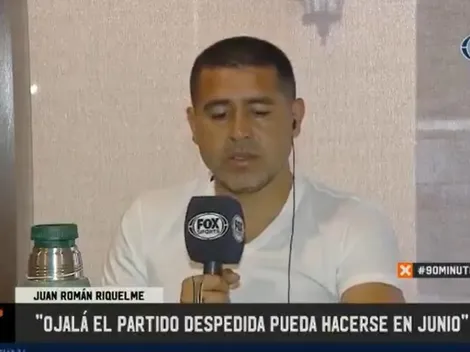 Riquelme: "River es el equipo que nos está representando a nosotros como país"