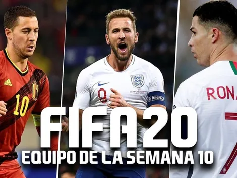 FIFA 20: Ronaldo, Kane y Hazard en la delantera del TOTW 10