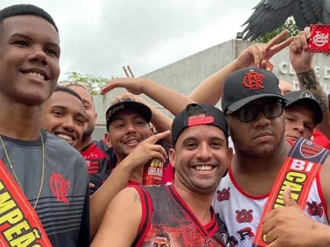 Fotos: los hinchas de Flamengo ya festejan ser campeones de la Libertadores