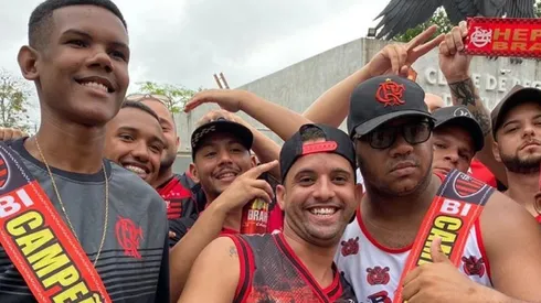 Fotos: los hinchas de Flamengo ya festejan ser campeones de la Libertadores