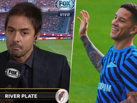 Un distinguido: Driussi imitó a Closs y la rompió toda