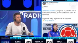 Foto del periodista de Fox Sports.