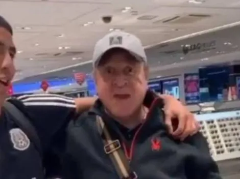 Quico se encontró con el Sub 17 y ¡le levantó el ánimo!