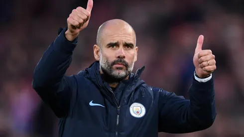 Josep Guardiola en Manchester City.