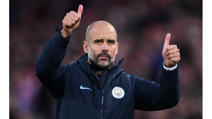 Josep Guardiola en Manchester City.