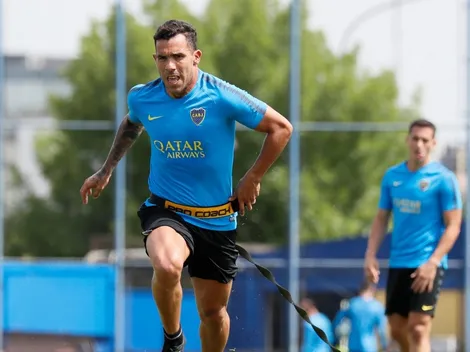 ¿Juega Tevez? El posible XI de Boca para enfrentar a Unión