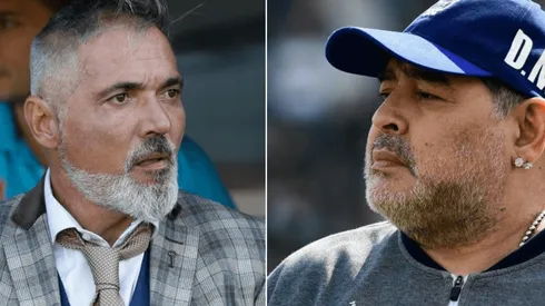 El técnico del próximo rival de Gimnasia tuiteó sobre la ausencia de Maradona