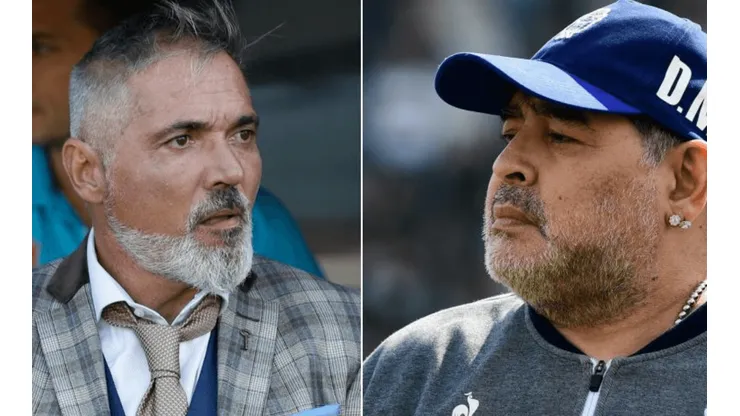 El técnico del próximo rival de Gimnasia tuiteó sobre la ausencia de Maradona