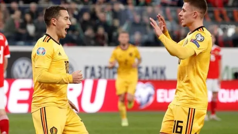 Eden y Thorgan Hazard