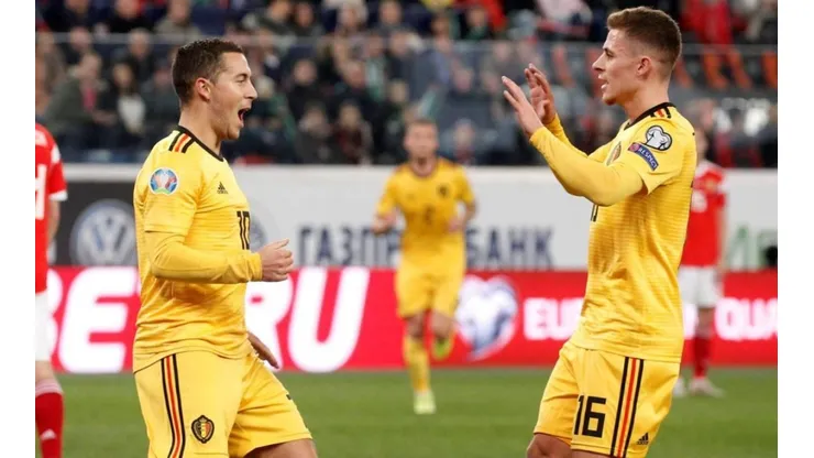 Eden y Thorgan Hazard