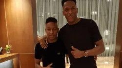 Juan José Mina y el impresionante parecido con su hermano Yerry Mina