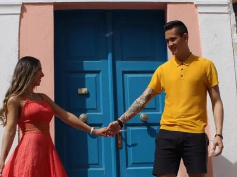 Gudiño y su pareja cumplieron cinco años de casados y ella le dedicó un hermoso y emotivo posteo