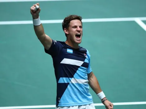 El Peque Schwartzman hizo sonar la canción "Yo soy Sabalero" en la Copa Davis