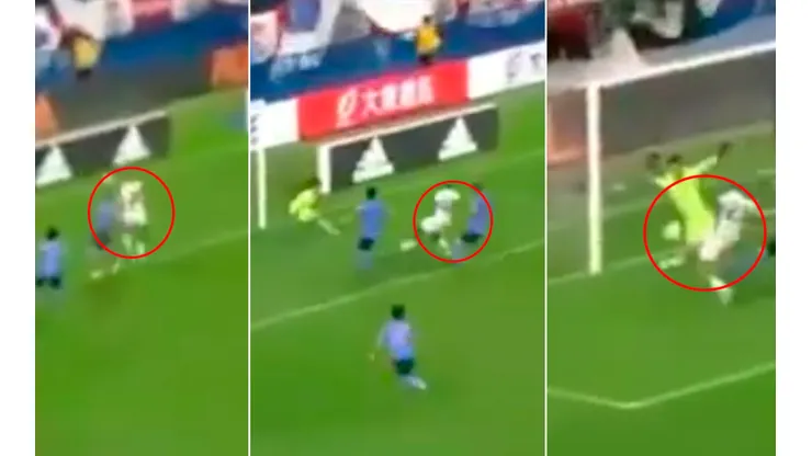 Triplete perfecto de Rondón: de cabeza, de zurda y de derecha