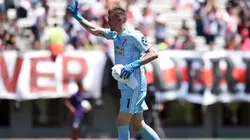 Sin jugar, Franco Armani ascendió en la Selección Argentina