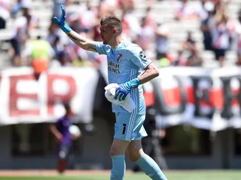 Sin jugar, Franco Armani ascendió en la Selección Argentina