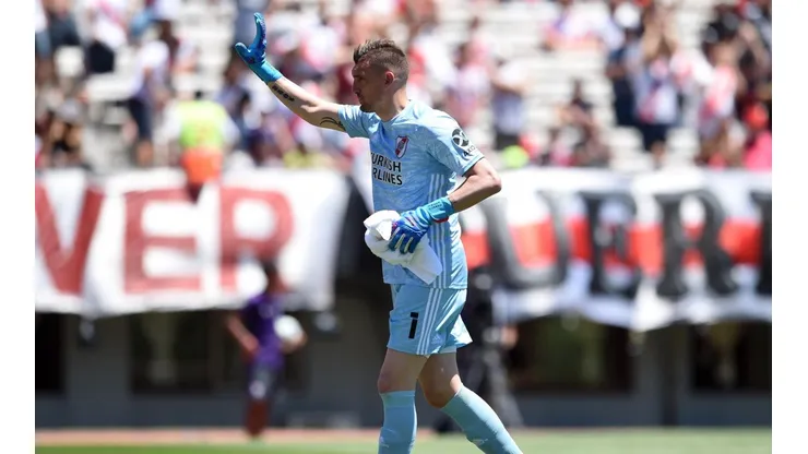 Sin jugar, Franco Armani ascendió en la Selección Argentina