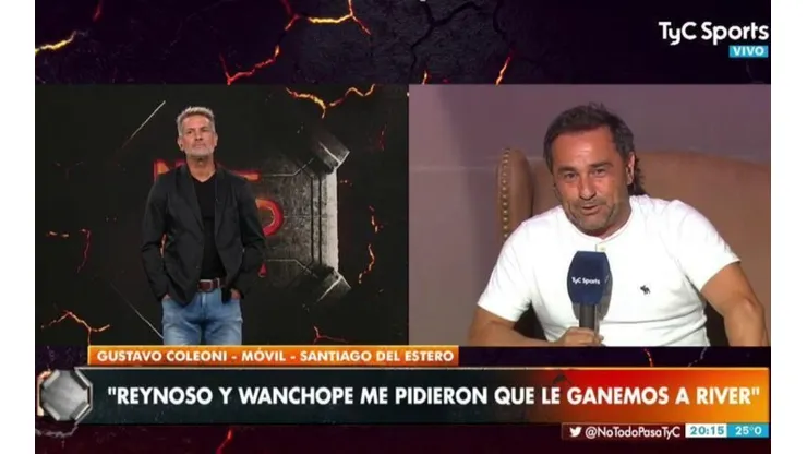 Sapo Coleoni: "Ojalá River nos de la Libertadores que todos necesitamos"
