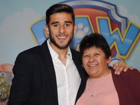 La sorpresa de Riquelme para la mamá de Salvio, que pasa un mal momento