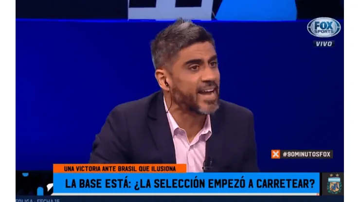 Bulos: "Esta es la mejor Selección Argentina desde la final del Mundial 2014"