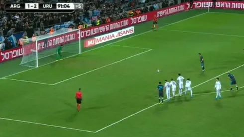 El penal de Lionel Messi