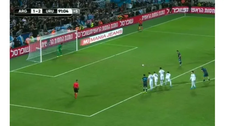 El penal de Lionel Messi