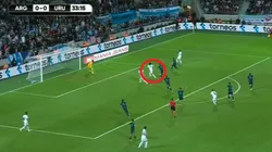 El gol de Edinson Cavani.