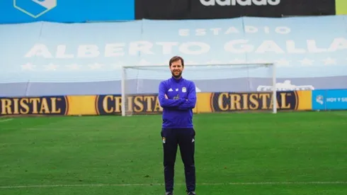 Manuel Barreto llegó a Cristal en septiembre del 2019.