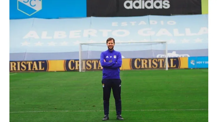 Manuel Barreto llegó a Cristal en septiembre del 2019.