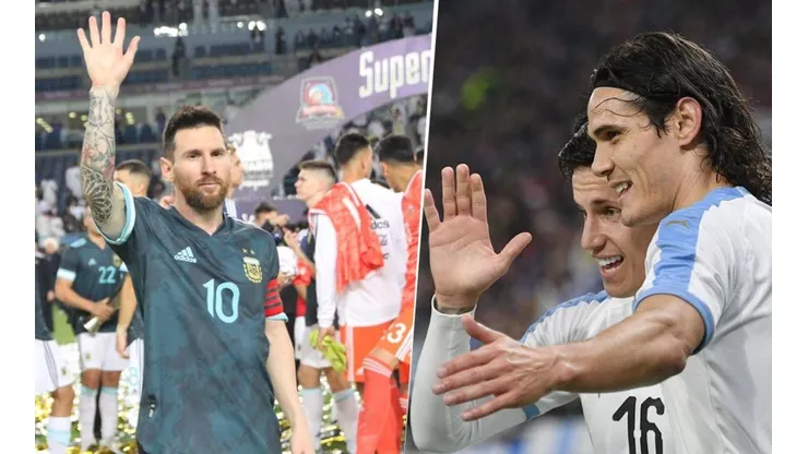Todo listo: Argentina y Uruguay oficializaron las formaciones para su amistoso