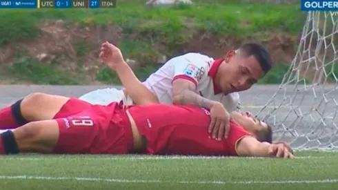 Deza tuvo una jugada especial con Aldo Corzo.