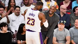 La foto épica: Kobe Bryant y LeBron James emocionaron al mundo de los Lakers