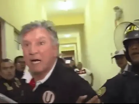 Asistente de Comizzo casi golpea a camarógrafo: "Te rompo la cabeza, la pu..."