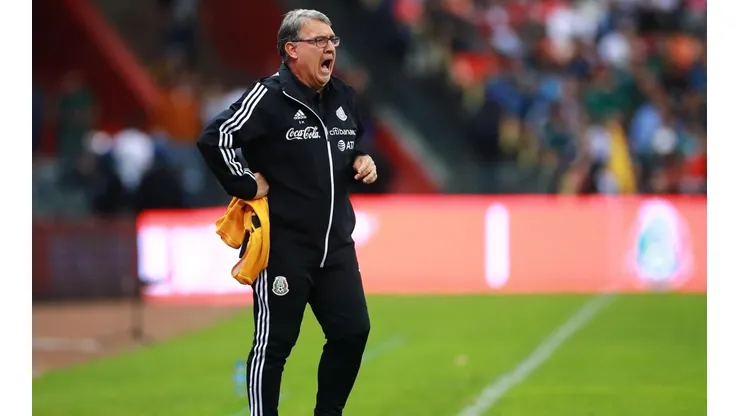 El Tata Martino brindó una conferencia de prensa previo al partido con Bermudas.