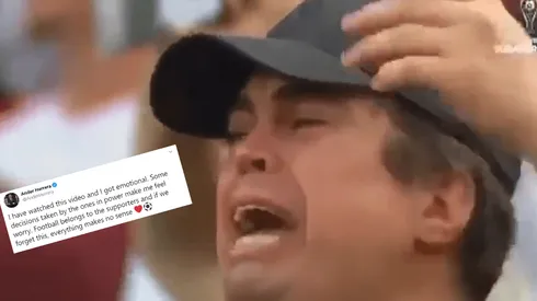 Juega en el PSG, vio el famoso video del hincha de Colón y tiró un tuit