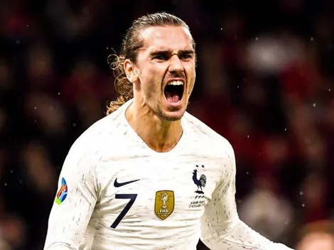 Griezmann metió posteo apenas Francia clasificó a la Eurocopa 2020