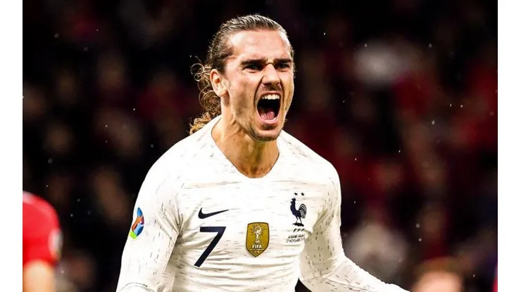 Griezmann metió posteo apenas Francia clasificó a la Eurocopa 2020