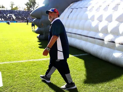 ¿Se va de Gimnasia? La decisión del presidente podría alejar a Maradona del Lobo