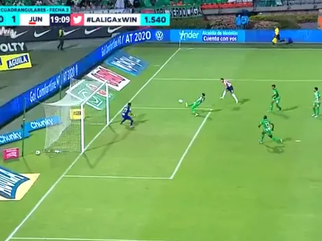 Piedrahíta puso el 0-1 a favor de Junior sobre Nacional en el Atanasio