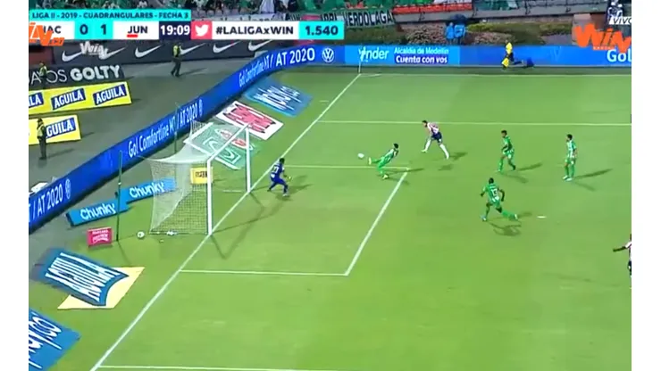 Así fue el gol de Junior en el Atanasio Girardot.